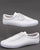 Pretty Green Leather Trainer White