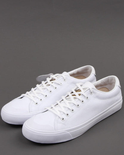 Pretty Green Canvas Trainer White