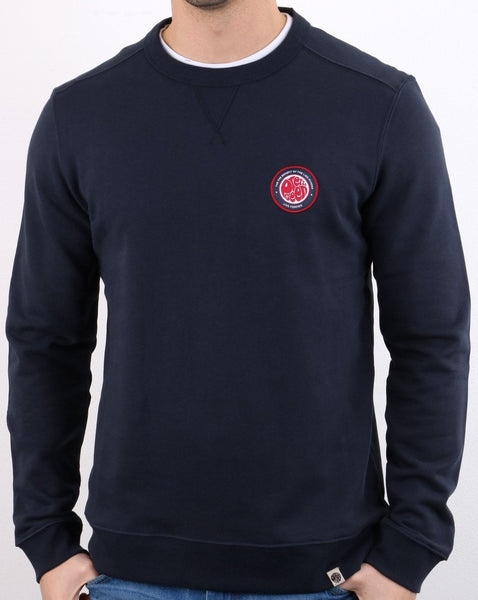 Pretty Green Likeminded Sweatshirt Navy