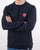 Pretty Green Likeminded Sweatshirt Navy