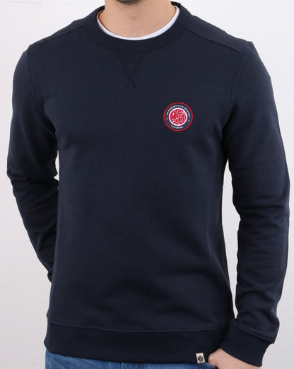 Pretty Green Likeminded Sweatshirt Navy