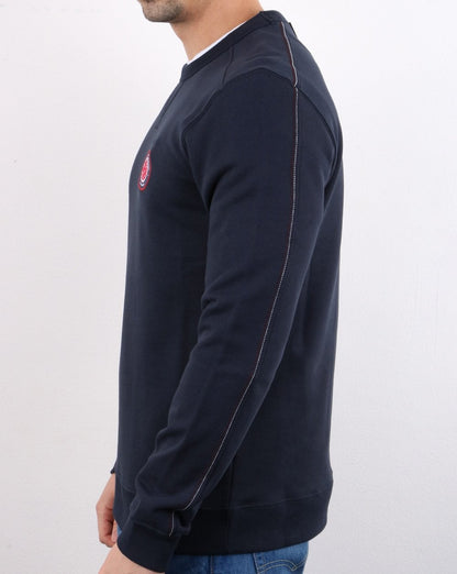 Pretty Green Likeminded Sweatshirt Navy