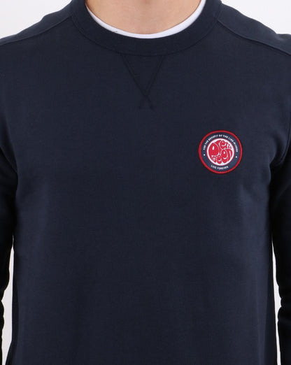 Pretty Green Likeminded Sweatshirt Navy