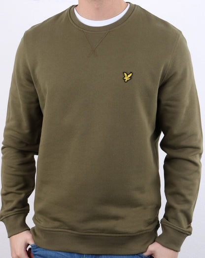 Lyle And Scott Crew Neck Sweatshirt Khaki