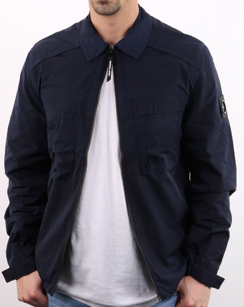 Marshall Artist Molecular Overshirt Navy