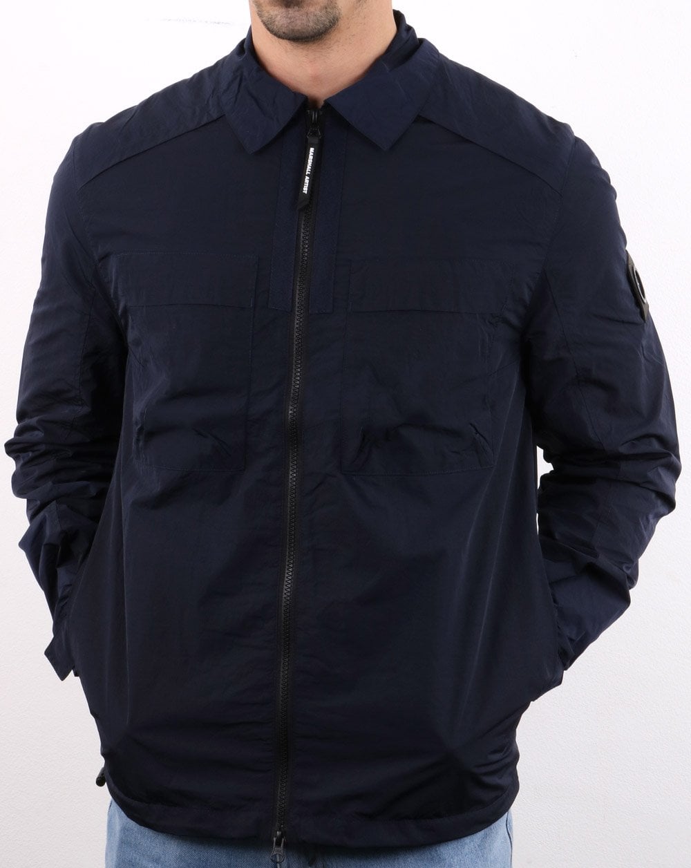 Marshall Artist Molecular Overshirt Navy