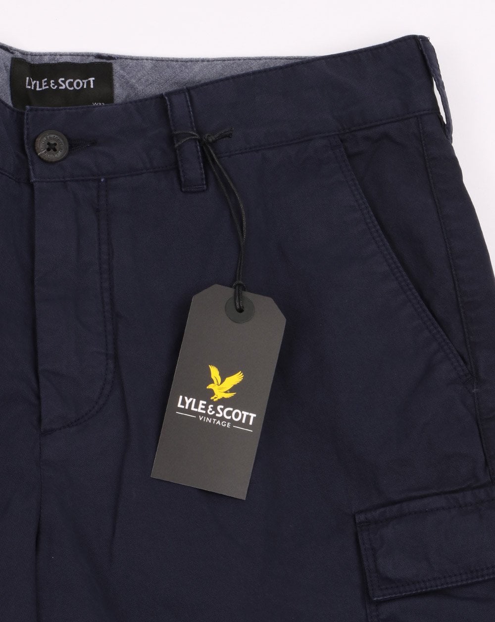 Lyle And Scott Combat Cargo Shorts Navy
