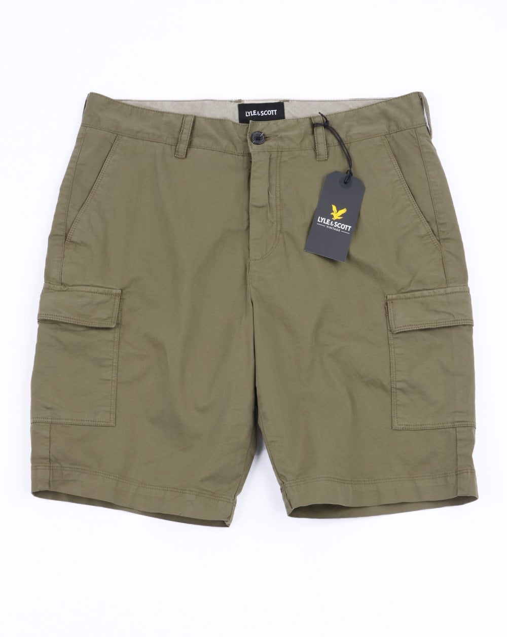 Lyle And Scott Combat Cargo Shorts Khaki