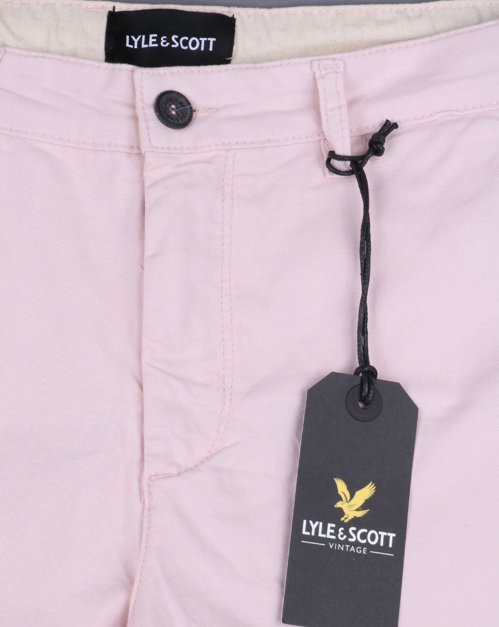 Lyle And Scott Chino Shorts Pastel Pink