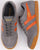Gola Harrier Suede Trainer Grey/Orange