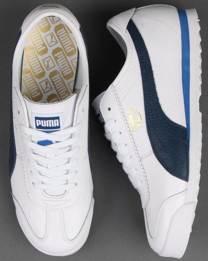 Puma Roma 68 Vintage Trainer White/Dark Denim