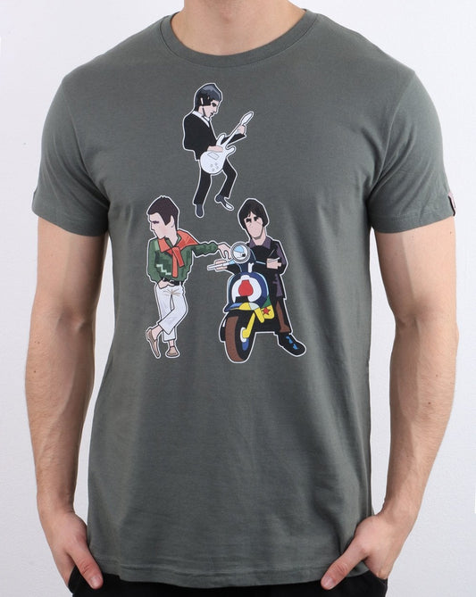 80s Casual Classics 80s Casual Classics Weller T-shirt Green