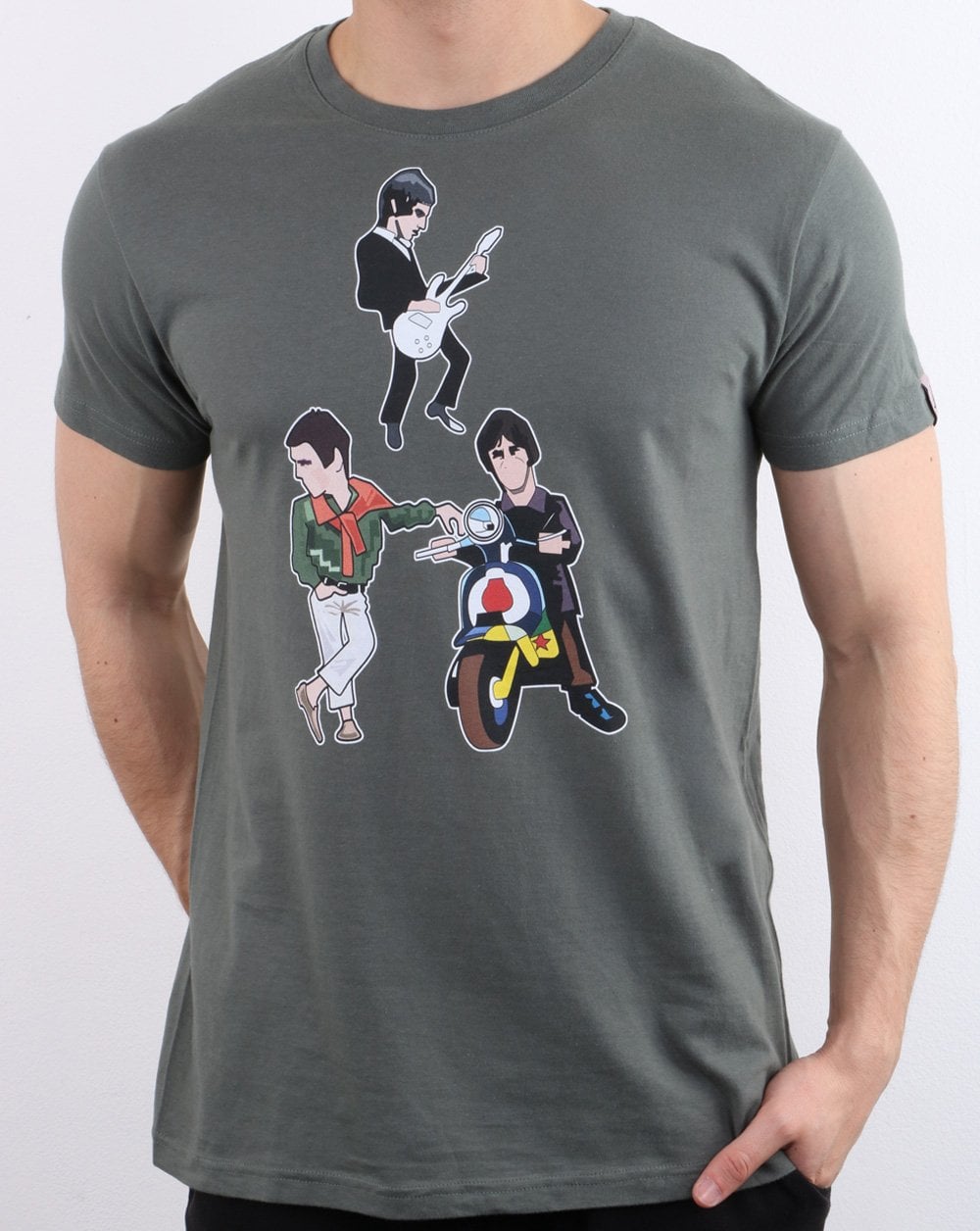 80s Casual Classics Weller T-shirt Green