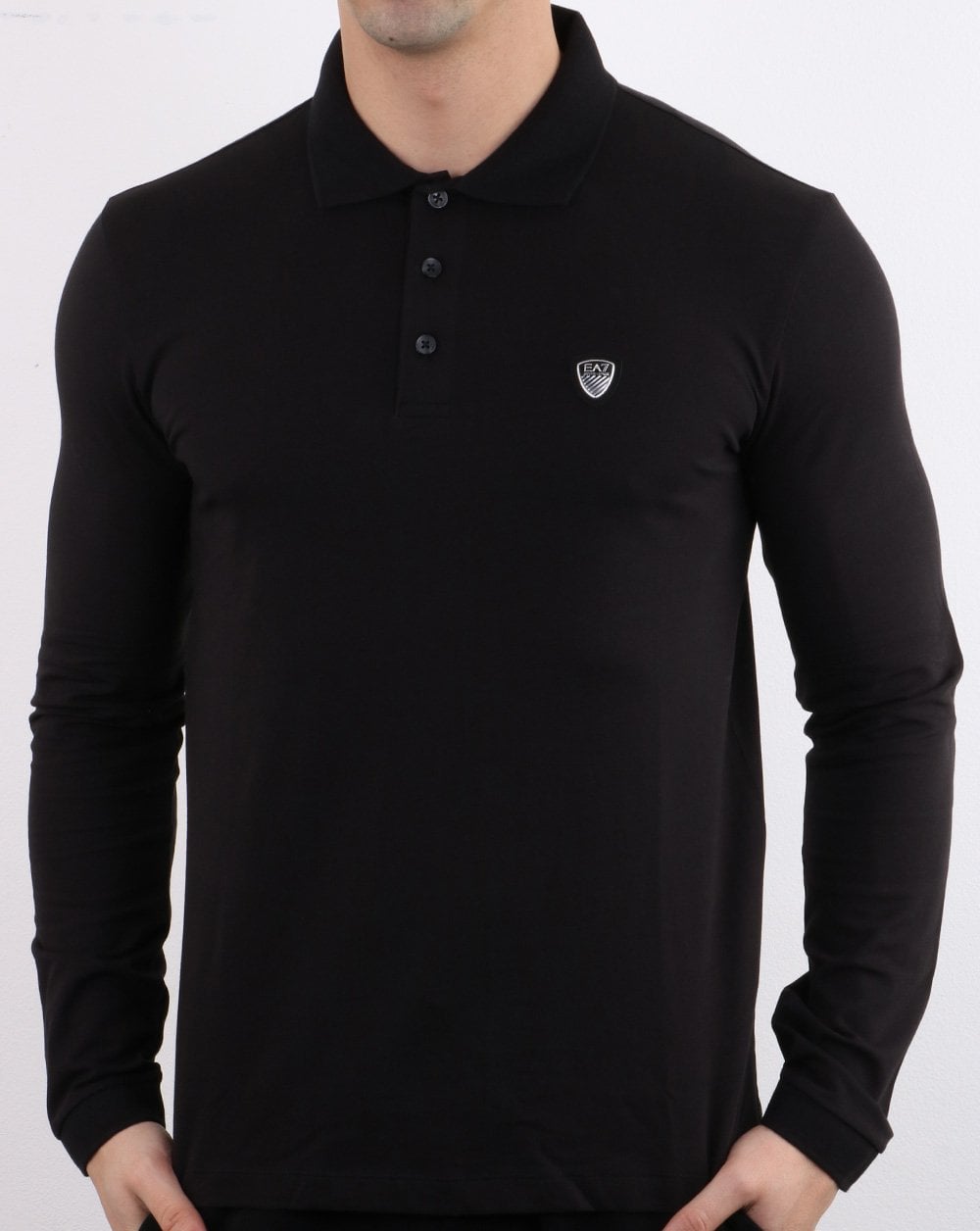 Emporio Armani EA7 Polo Shirt Black
