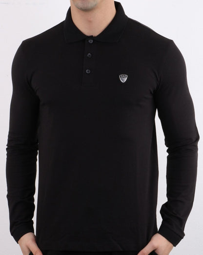 Emporio Armani EA7 Polo Shirt Black