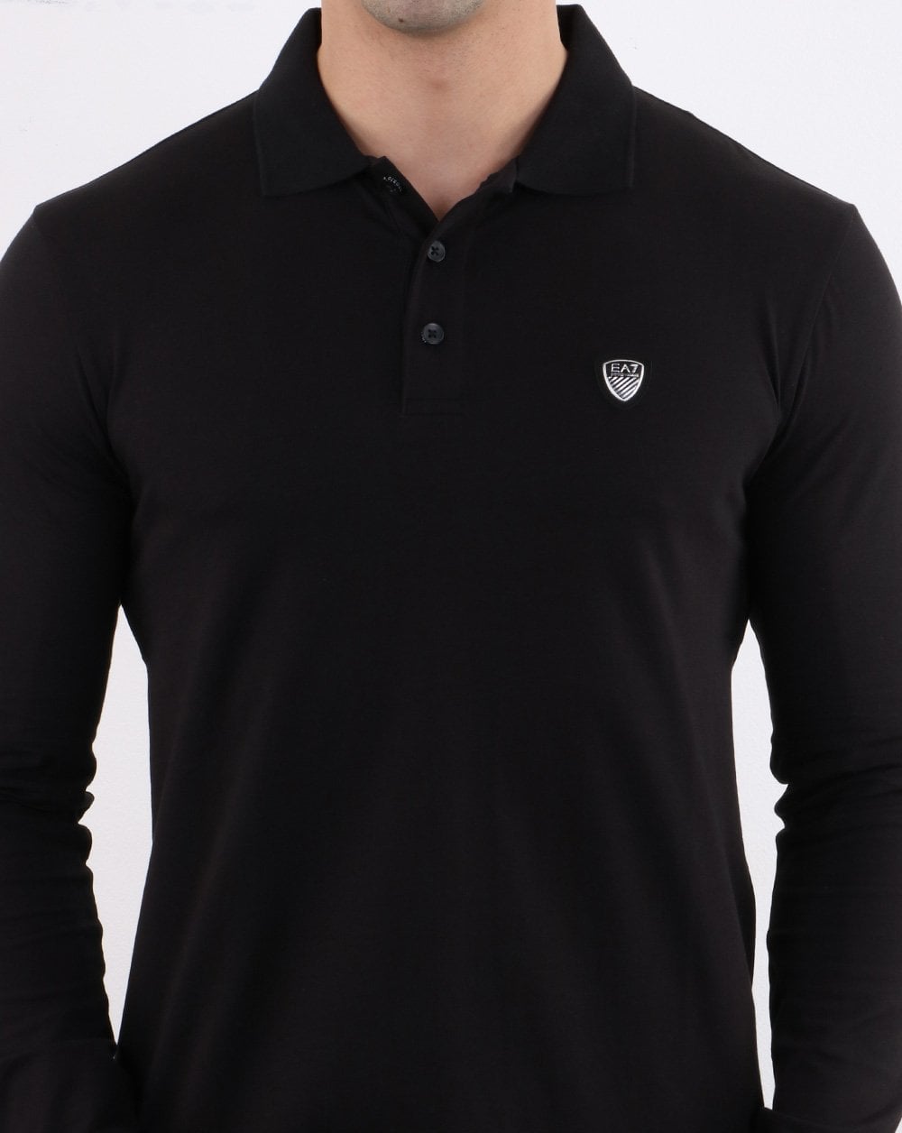 Emporio Armani EA7 Polo Shirt Black
