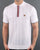 Gabicci Vintage Casino Polo Shirt White