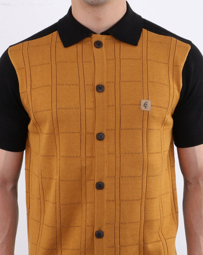 Gabicci Vintage Morgan Polo Shirt Black