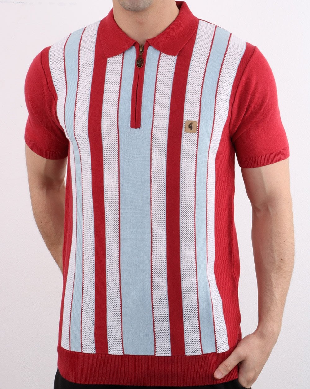 Gabicci Vintage Colt Polo Shirt Red