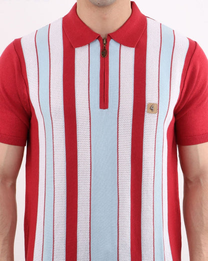 Gabicci Vintage Colt Polo Shirt Red