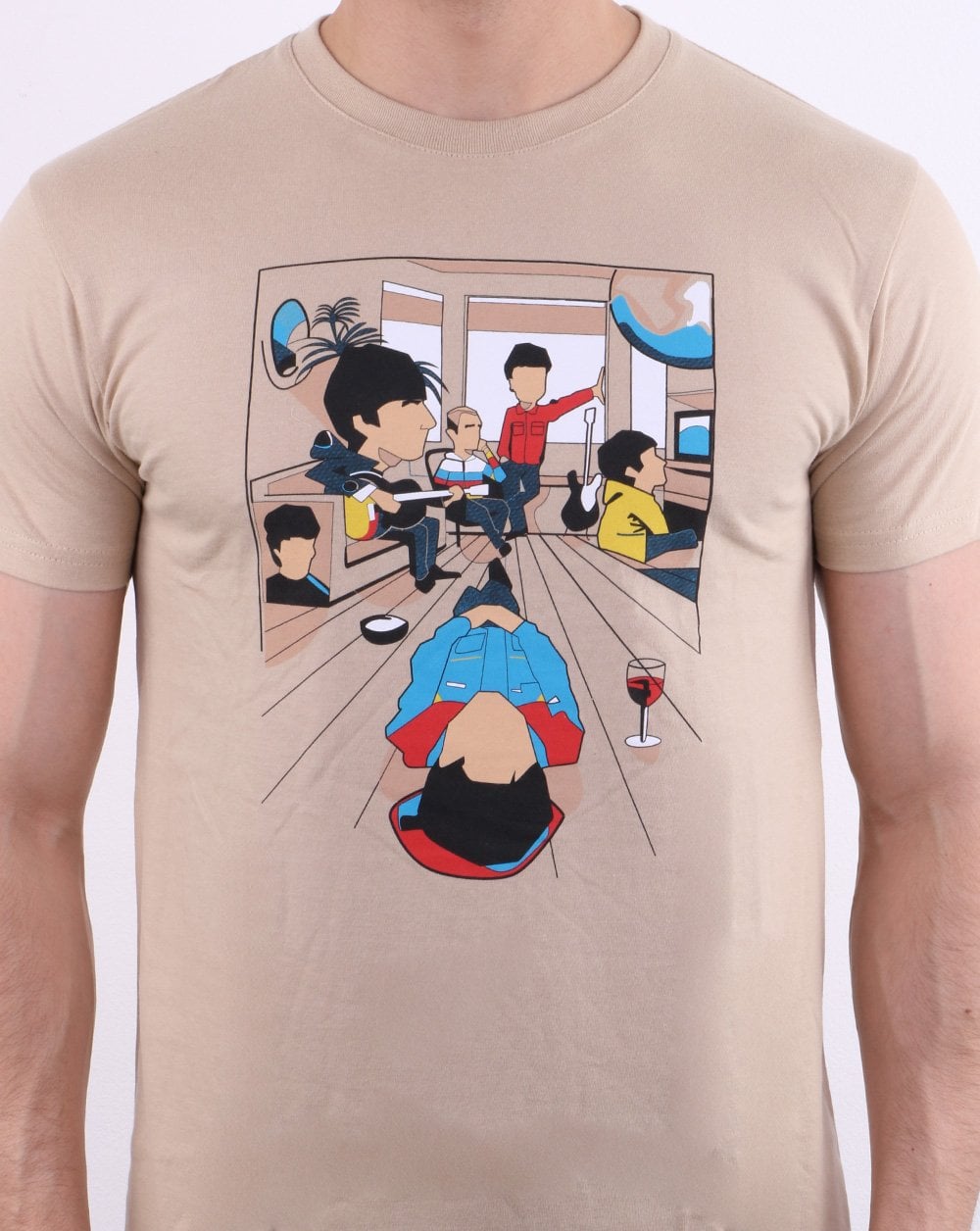 80s Casual Classics Definitely Minty T-shirt Sand