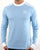 Adidas Originals 3 Stripes Long Sleeve Tee Sky