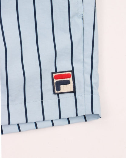 Fila Vintage Pinstripe Swim Shorts sky/navy