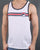 Fila Vintage Quillan Vest White/Navy