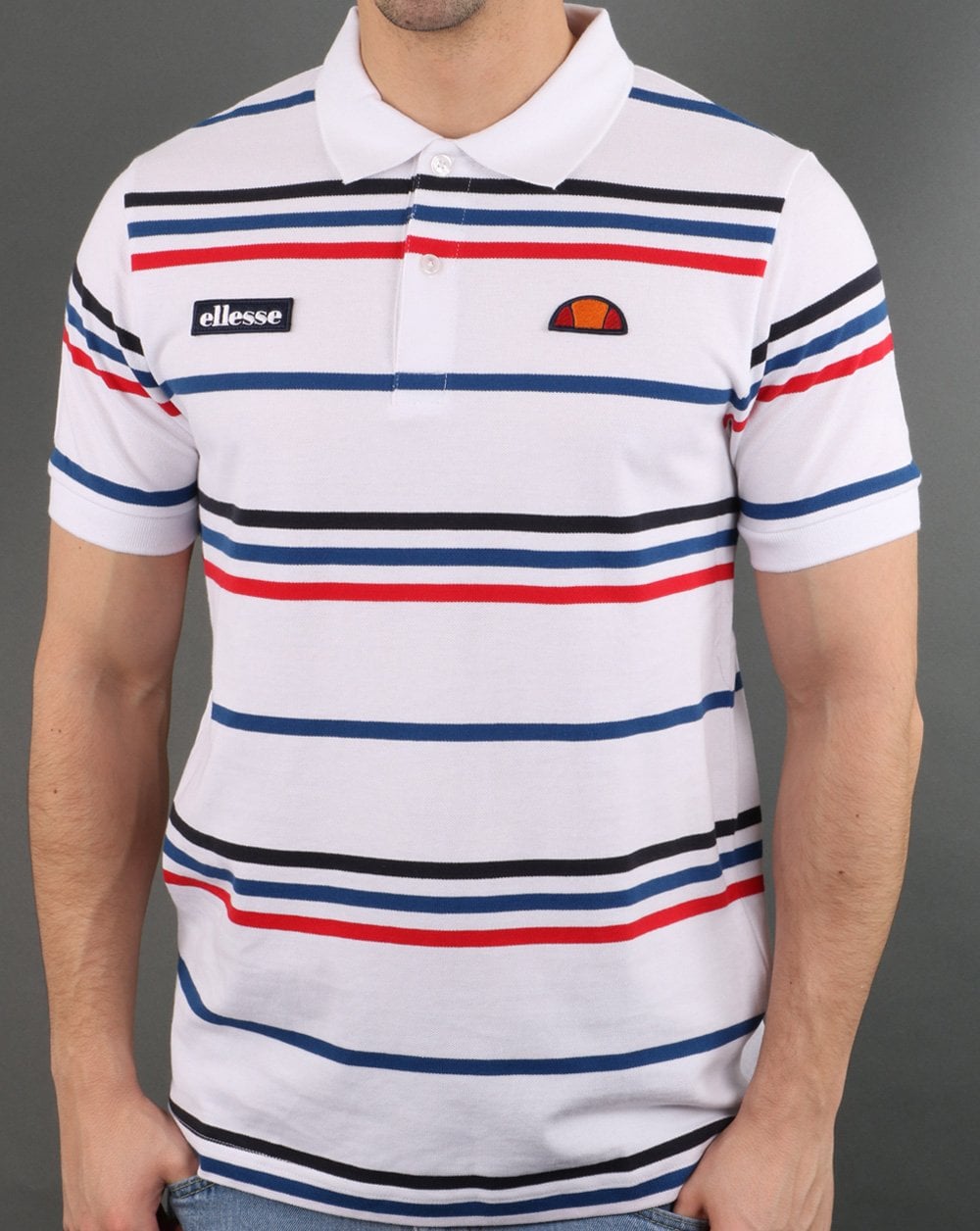 Ellesse Lewoodio Polo Shirt White