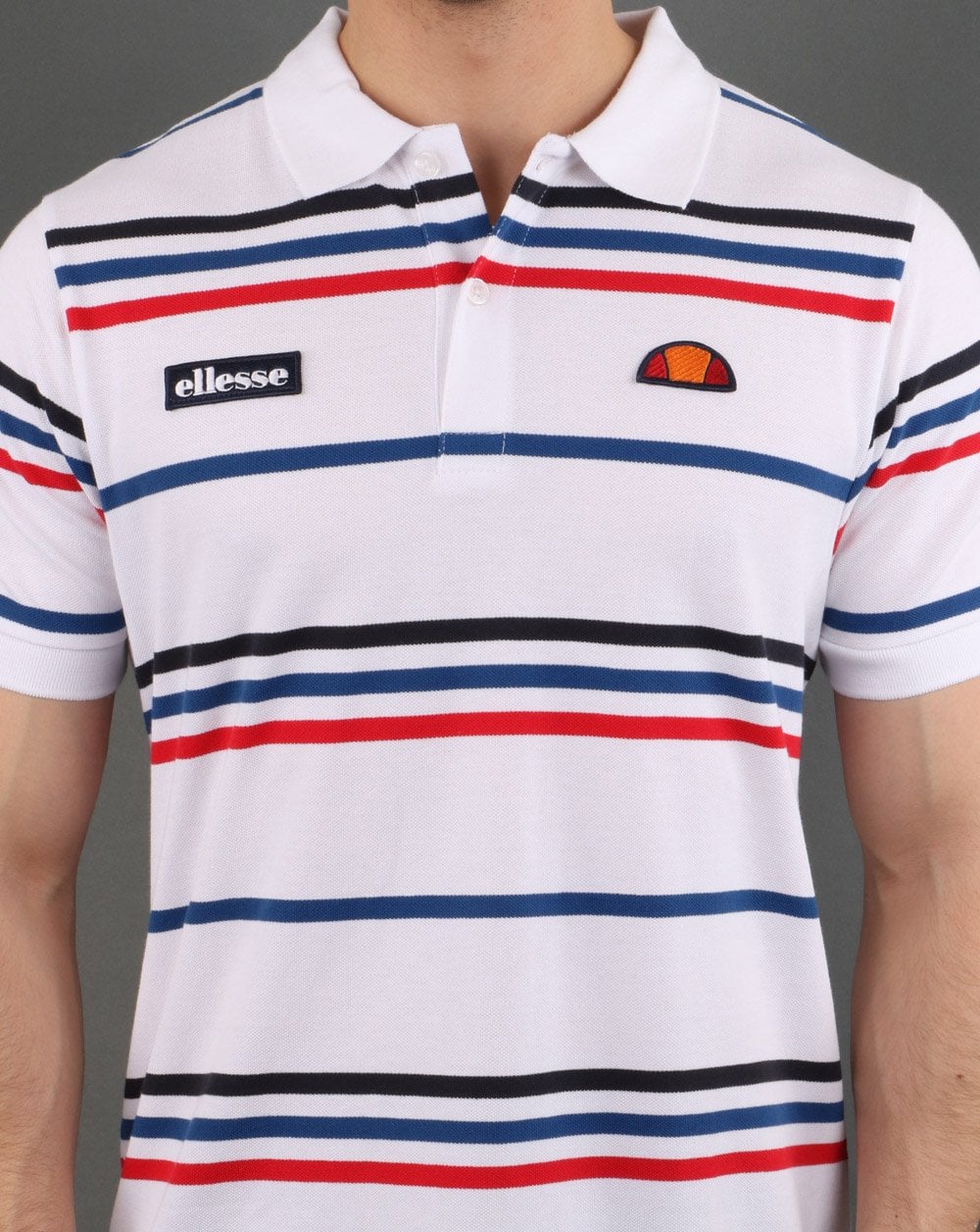 Ellesse Lewoodio Polo Shirt White