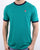 Fila Vintage Ringer T Shirt Emerald/Navy