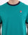 Fila Vintage Ringer T Shirt Emerald/Navy
