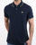 Pretty Green Barton Polo Shirt Navy/Yellow