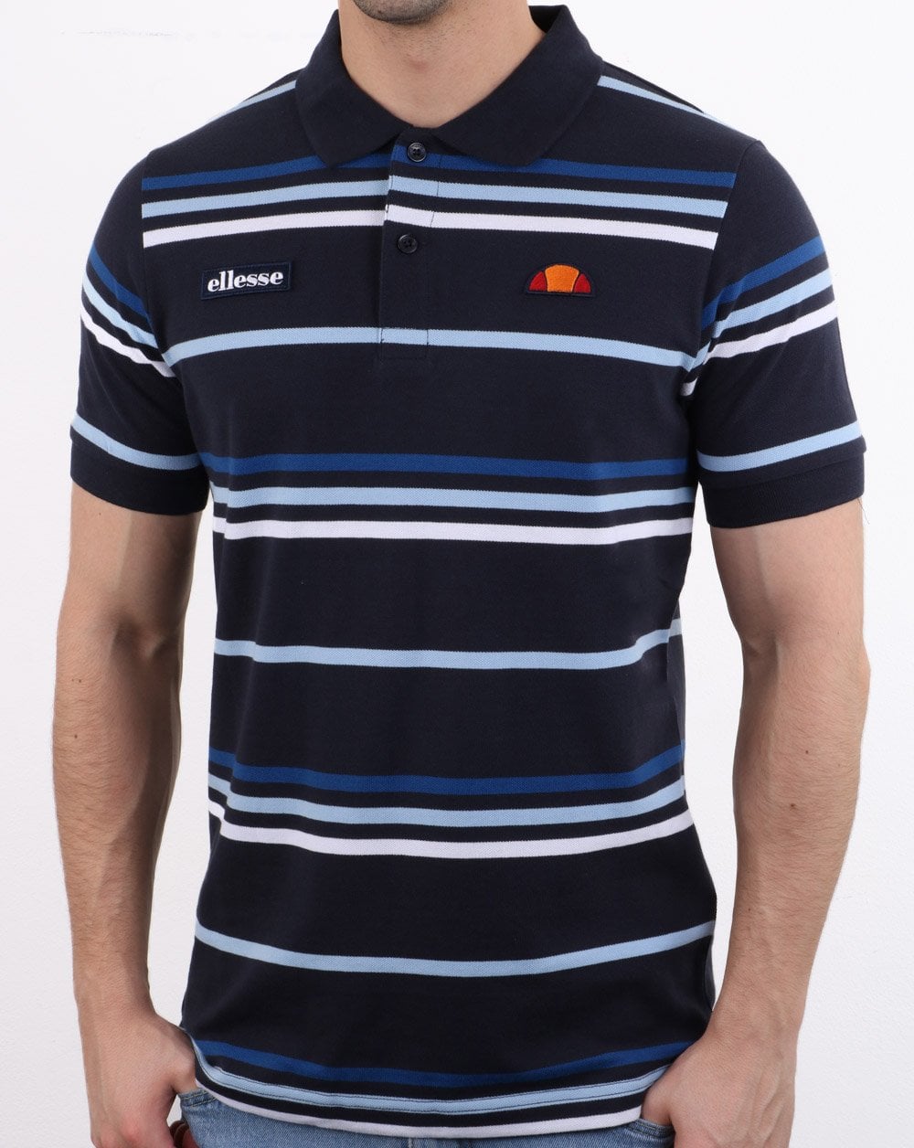 Ellesse Lewoodio Polo Shirt Navy