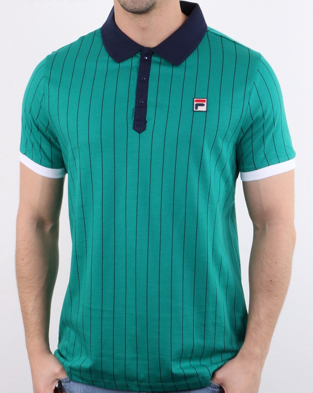 Fila Vintage BB1 Polo Shirt Green