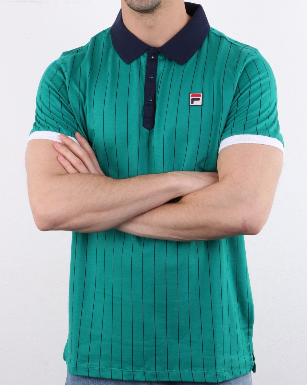 Fila Vintage BB1 Polo Shirt Green