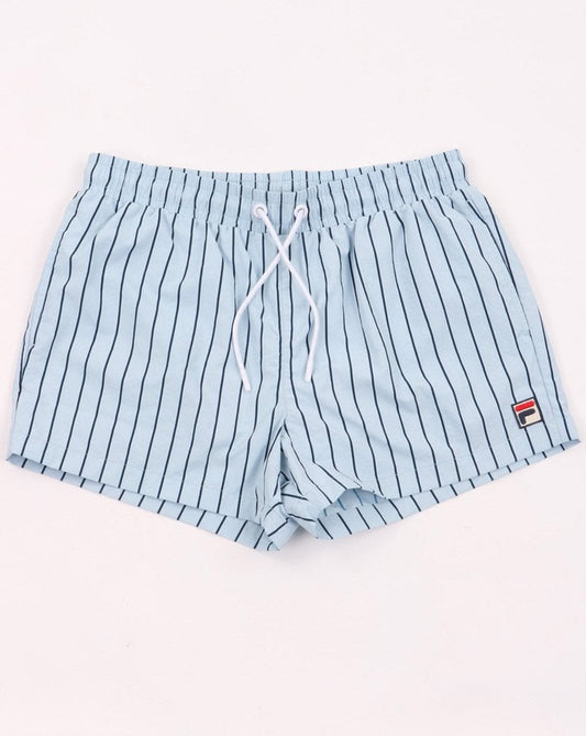 Fila Vintage Pinstripe Swim Shorts sky/navy