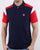 Fila Vintage Narco Polo Shirt Navy/Red/White