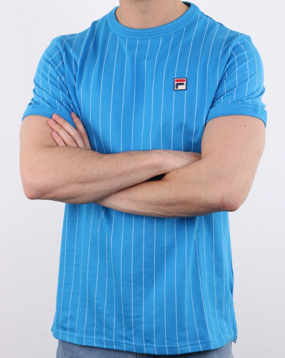 Fila Vintage Guilo T Shirt True Blue