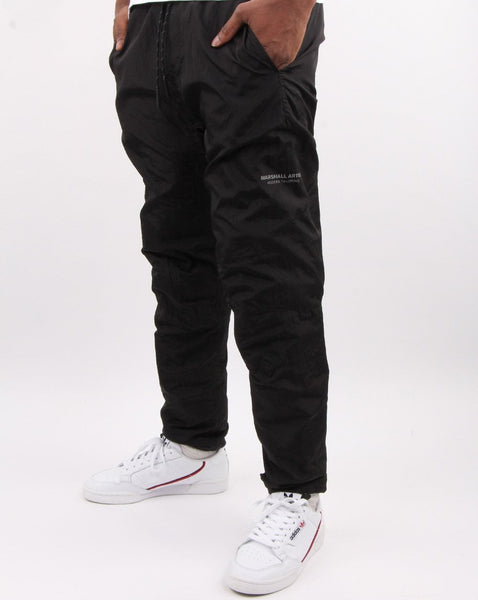 Marshall Artist Liquid Nylon Track Pants Black