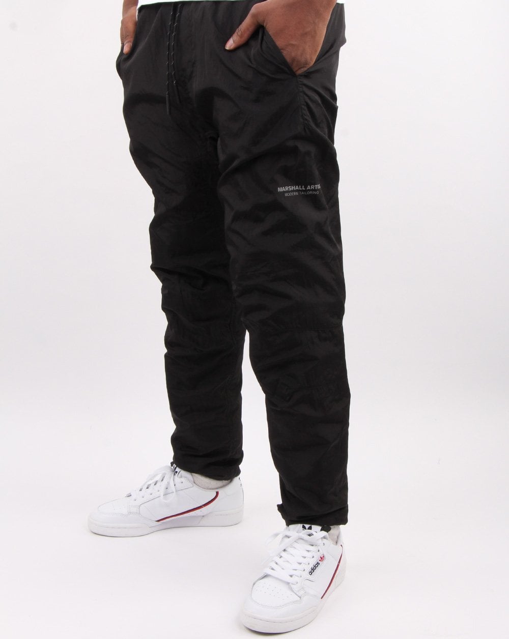 Marshall Artist Liquid Nylon Track Pants Black