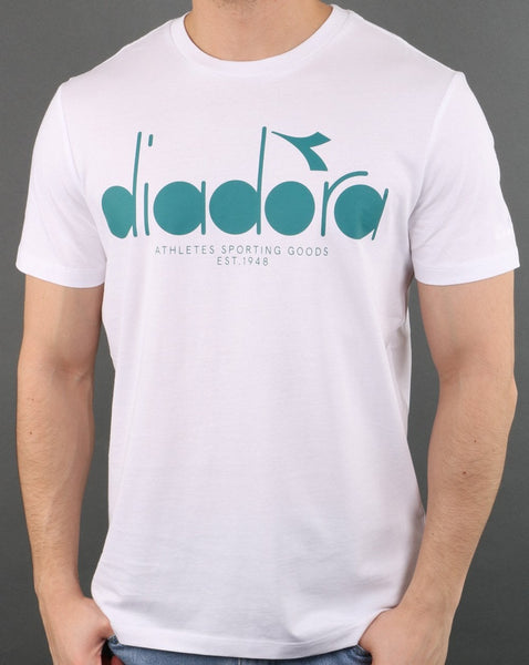 Diadora 5palle T-shirt Optical White/Green