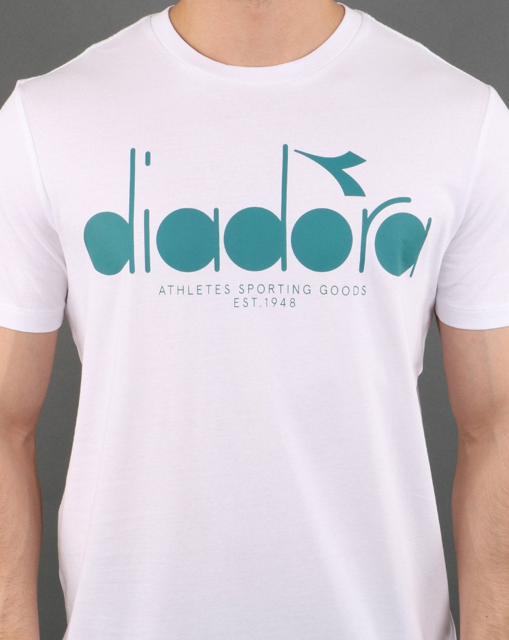 Diadora 5palle T-shirt Optical White/Green