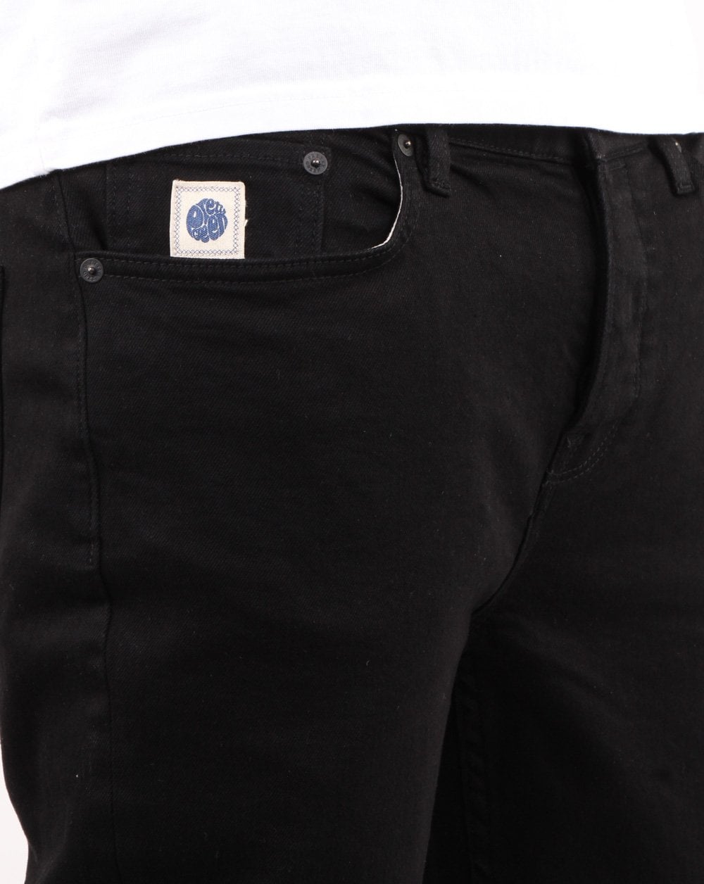 Pretty Green Mens Erwood Slim Fit Black