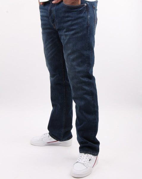 Pretty Green Burnage Regular Fit Jeans 6 Month Wash
