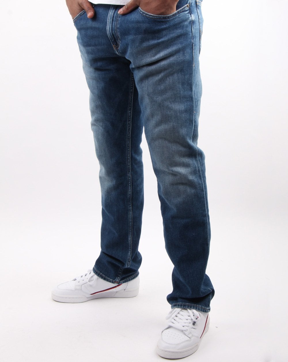 Tommy Hilfiger Ryan Relaxed Straight Jeans Kevin Mid Blue