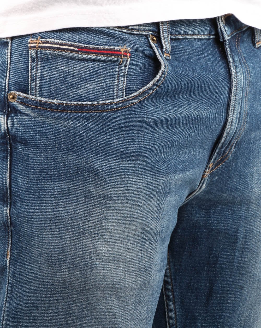 Tommy Hilfiger Ryan Relaxed Straight Jeans Kevin Mid Blue