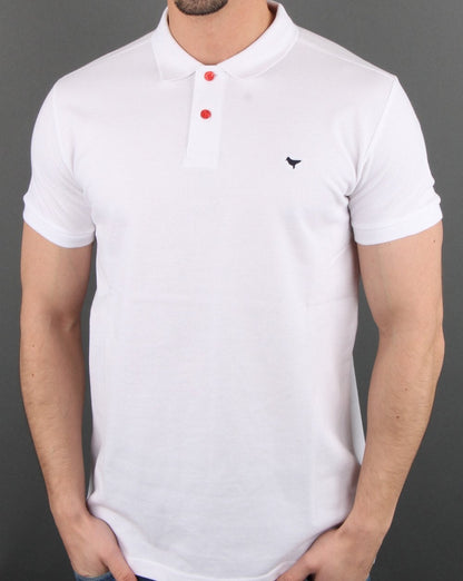 Weekend Offender Dove Polo Shirt White