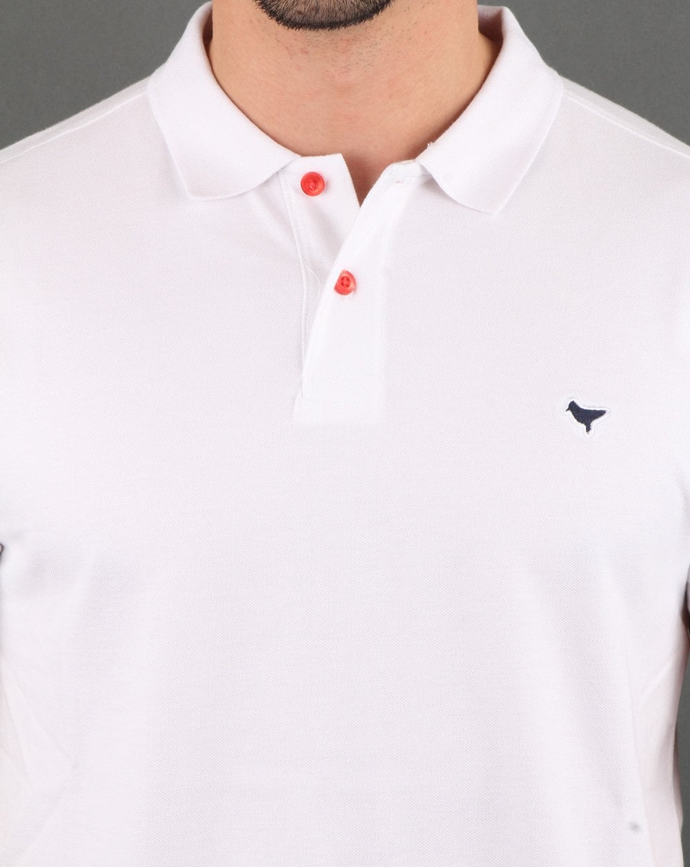 Weekend Offender Dove Polo Shirt White