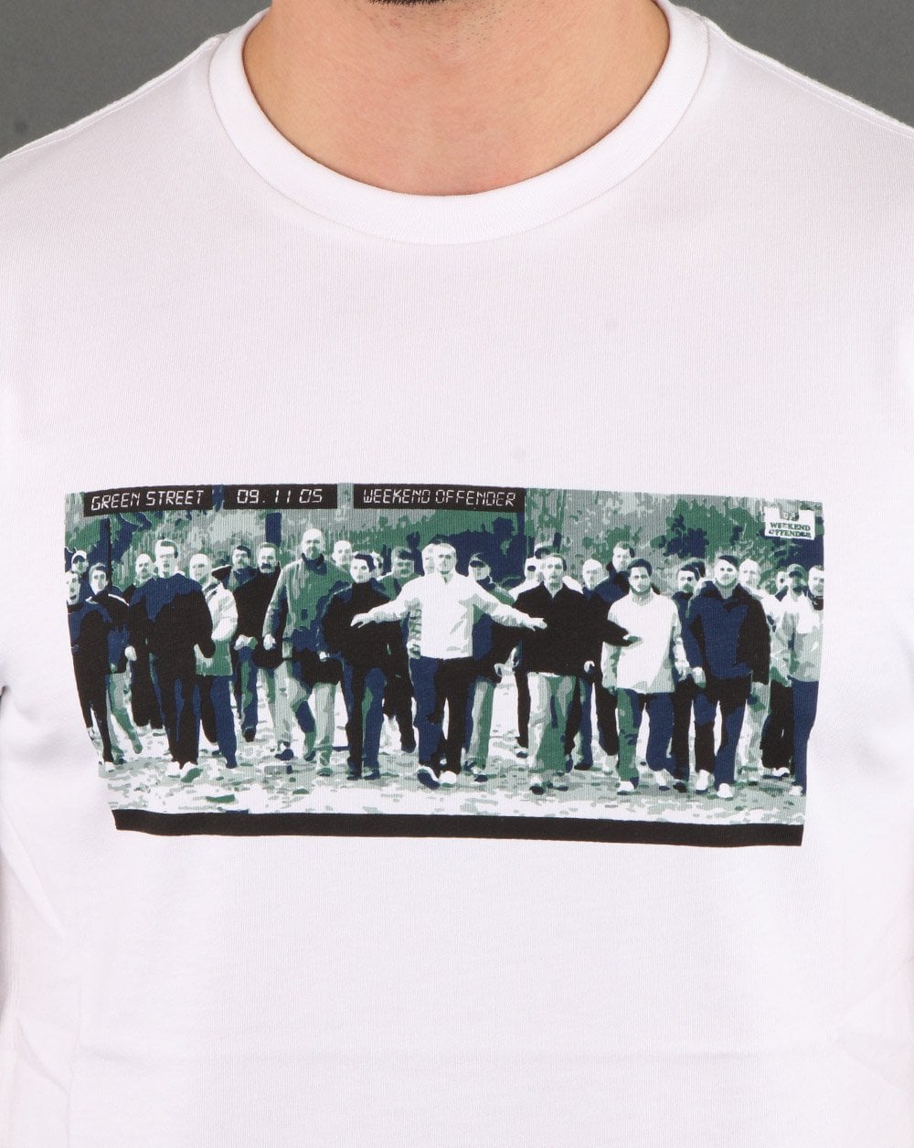 Weekend Offender Green Street T-shirt White